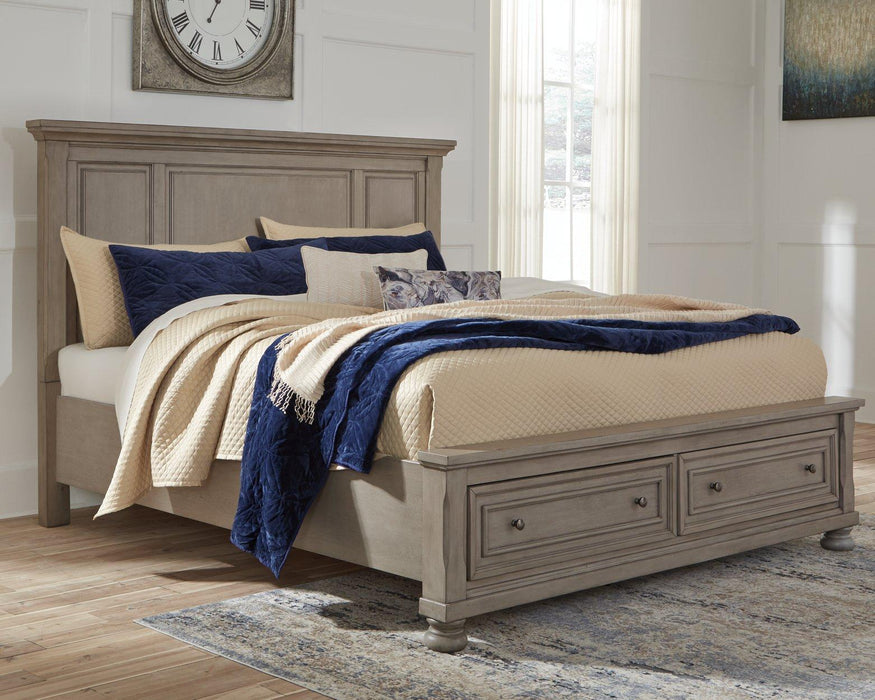 Lettner Panel Storage bed