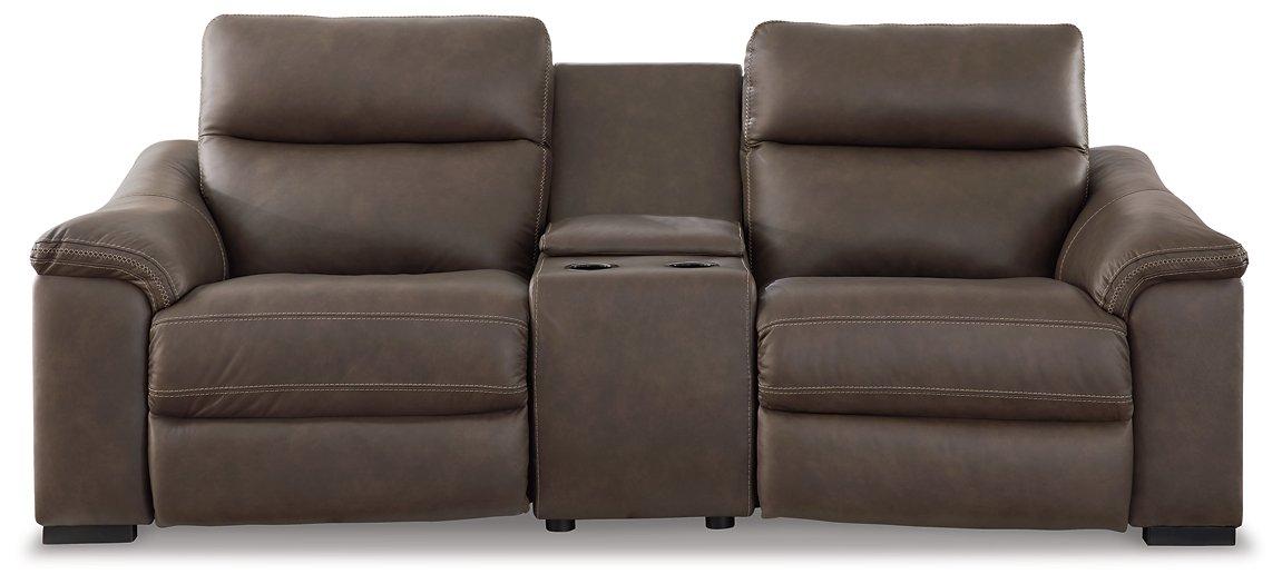 Salvatore 3-Piece Power Reclining Loveseat with Console image