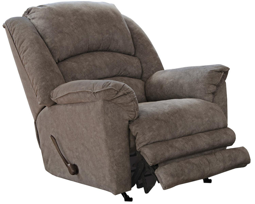 Catnapper Rialto Power Lay Flat Recliner in Steel 64775-7