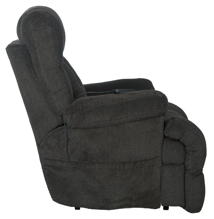 Sterling Power Lay Flat Recliner with Power Adjustable Headrest and Lumbar with Heat & Massage