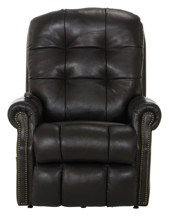 Madison Italian Leather Power Lift Lay Flat Recliner with Heat & Massage image